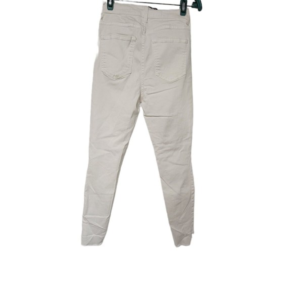 2 HARPER Skinny Distressed Raw Hem Jeans Size 27 High Rise - Picture 3 of 7